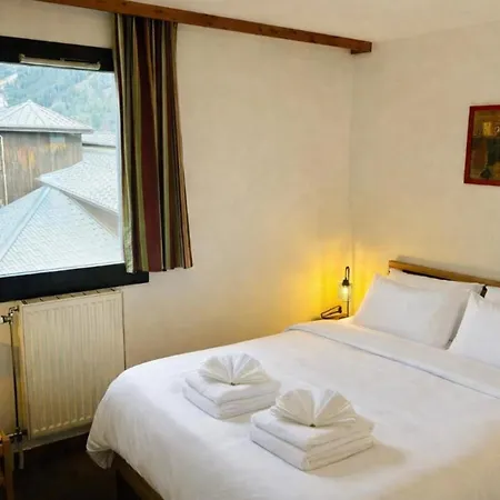Flat With Balcony View Mont Blanc Parking 霞慕尼